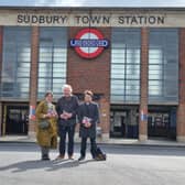 Former councillor Mary Daly, her husband John, and candidate Thomas Stephens. Photo: LondonWorld