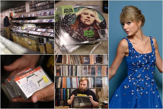 Record Store Day is back in 2022, with Taylor Swift (right) appointed the day’s first ever global ambassador (Photos: Getty Images)