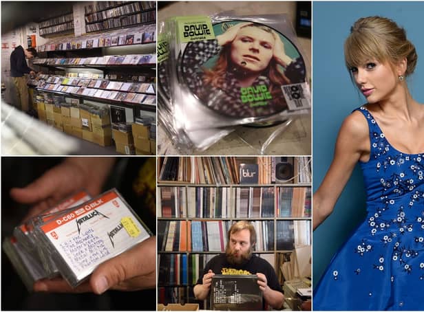 <p>Record Store Day is back in 2022, with Taylor Swift (right) appointed the day’s first ever global ambassador (Photos: Getty Images)</p>