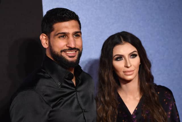  Amir Khan and Faryal Makhdoom. Credit: Jeff Spicer/Getty Images