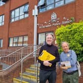 Paul Kohler, left, and Simon McGrath, Liberal Democrat candidates in Merton. Photo: LondonWorld