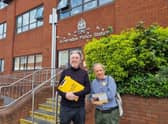 Paul Kohler, left, and Simon McGrath, Liberal Democrat candidates in Merton. Photo: LondonWorld