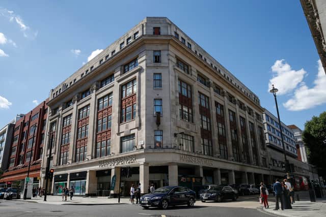 Marks and Spencer flagship store on Oxford St