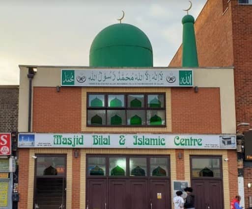 Police were called at 9pm on Tuesday evening after a group of thugs armed with bottles and hockey sticks attacked members of the Masjid Bilal and Islamic Centre.