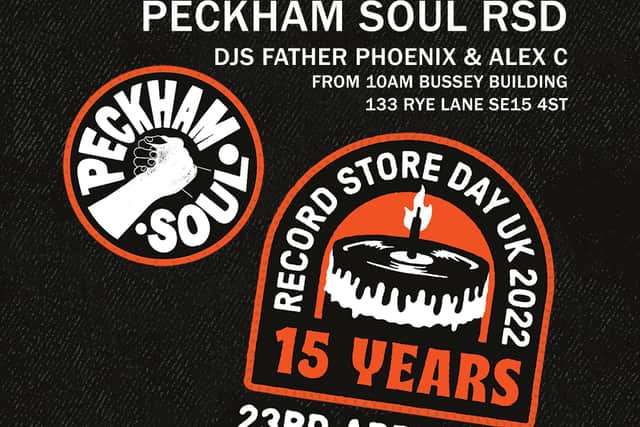 Peckham Soul will be hosting live music across the day with DJ sets and live artists preforming at Record Store Day Live (Credit: Peckham Soul)