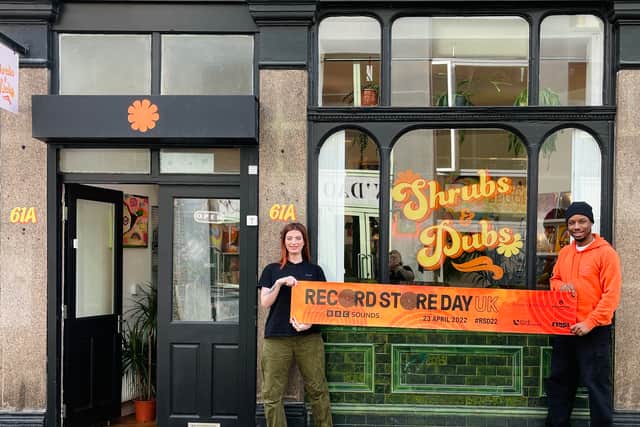 Shrubs & Dubs are offering all customers a free shrub with every record purchased (Photo Credit: Shrubs & Dubs)