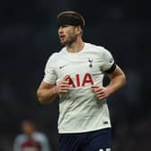 Eric Dier of Tottenham Hotspur during the Premier League match (Photo by Eddie Keogh/Getty Images)