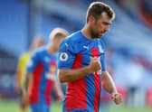 James McArthur of Crystal Palace celebrates scoring his teams second goal during the Pre-Season  (Photo by Catherine Ivill/Getty Images)