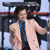 Harry Styles performing on NBC’s Today at Rockefeller Plaza on February 26, 2020 in New York City (Photo by ANGELA WEISS/AFP via Getty Images)