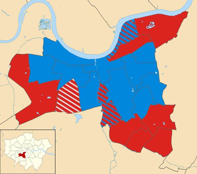 Wandsworth in the 2018 local elections. Credit: Wikipedia 