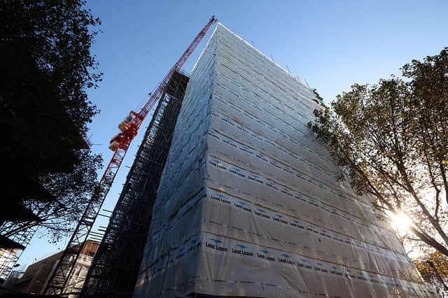 The Heygate estate in Elephant and Castle being turned in luxury flats. Credit: Carl Court/Getty Images