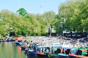  Dozens of boats will moor up in Little Venice this weekend for a vibrant festival with live music, children’s activities and boat-based fun. 