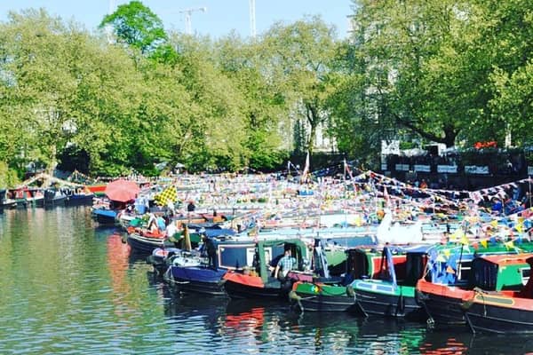 Dozens of boats will moor up in Little Venice this weekend for a vibrant festival with live music, children’s activities and boat-based fun. 