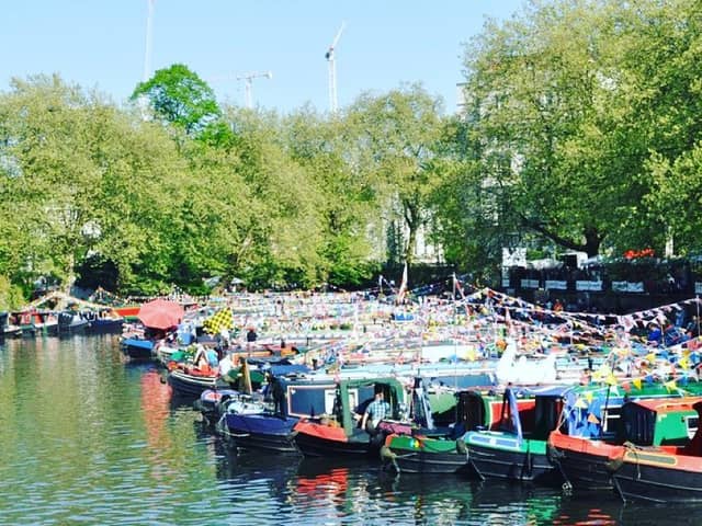  Dozens of boats will moor up in Little Venice this weekend for a vibrant festival with live music, children’s activities and boat-based fun. 