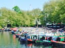  Dozens of boats will moor up in Little Venice this weekend for a vibrant festival with live music, children’s activities and boat-based fun. 