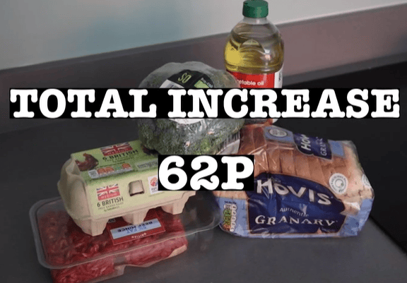 Food prices have risen by more than 5% in a year as the cost of living crisis puts pressure on Londoners’ wallets. Photo: LW