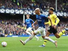 Richarlison scored for Everton over the weekend. 