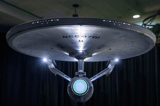 Model of the Starship Enterprise at Museum of Science Fiction