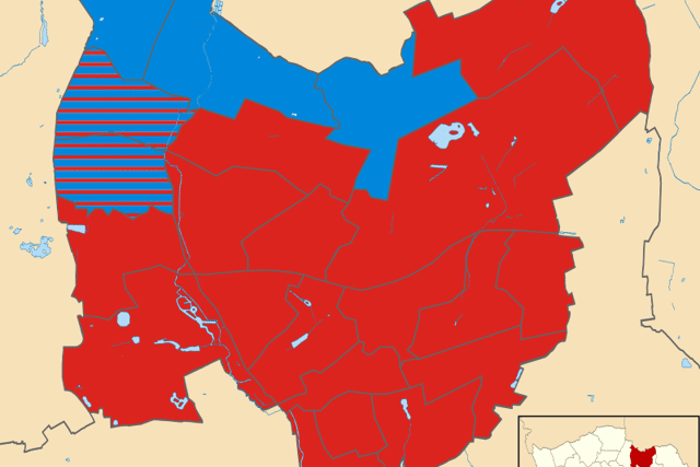 Redbridge Council after the 2018 election. Credit: By The/WikimediaCommons