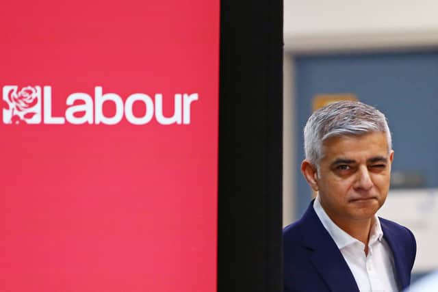 Mayor of London Sadiq Khan. Photo: Getty