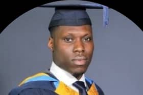 Emmanuel Odunlami, 32, from Romford, was found in Gresham Street, EC2V, in the City of London. Photo: City of London Police