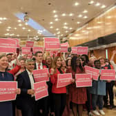 Labour celebrating Wandsworth win