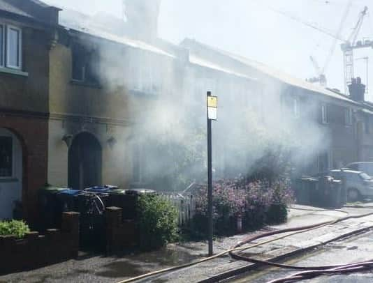 Firefighters have urgently warned people not to light indoor fires to heat their homes, as energy bills and the cost of living crisis spark safety fears. Photo: London Fire Brigade