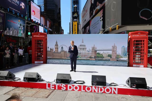 Earlier this year, the mayor pledged a further £3m to go to the ‘Let’s Do London’ campaign. Photo: Getty