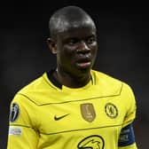  N’Golo KantÃ© of Chelsea FC looks on during the UEFA Champions League Quarter Final Leg (Photo by David Ramos/Getty Images)