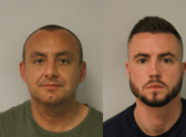  PC Deniz Jaffer, 47, (left) and PC Jamie Lewis, 33, (right)  took photographs of the murdered bodies of sisters Bibaa Henry and Nicole Smallman
