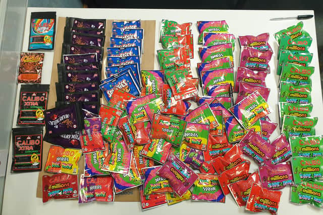 Three gang members have been jailed for selling cannabis sweets. Photo: Met Police