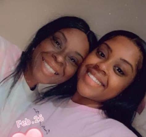 Cancer patient Judith Neptial, left, with her daughter. Photo: Judith Neptial