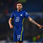 Saul Niguez of Chelsea in action  in action during the UEFA Champions League group H match (Photo by Mike Hewitt/Getty Images)