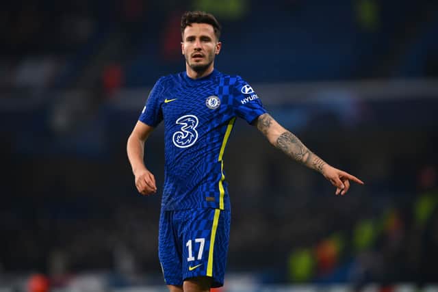 Saul Niguez of Chelsea in action in action during the UEFA Champions League group H match (Photo by Mike Hewitt/Getty Images)