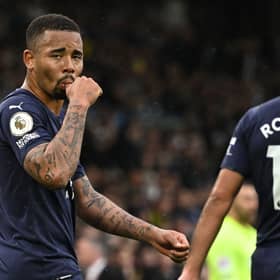 Manchester City’s Gabriel Jesus is an Arsenal transfer target. Credit: OLI SCARFF/AFP via Getty Images