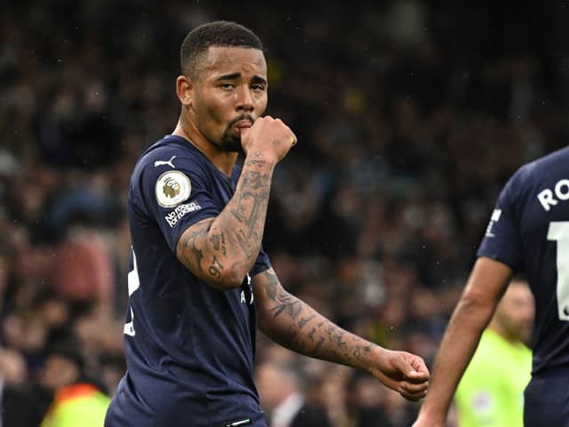 Manchester City’s Gabriel Jesus is an Arsenal transfer target. Credit: OLI SCARFF/AFP via Getty Images