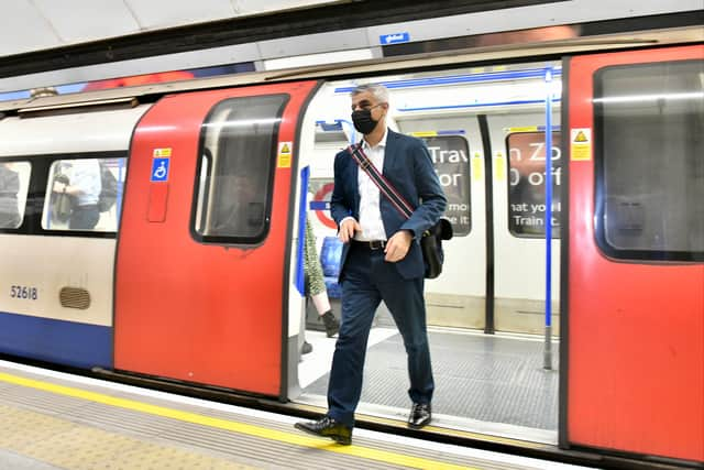 Sadiq Khan reopened the Bank branch