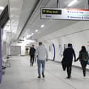 New platform at Bank Station