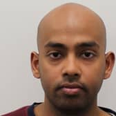 Mohammed Zaman - a serving Met Police PCSO has been jailed for witness intimidation after telling a woman involved in his own harassment case he knew where she lived. Credit: Metropolitan Police / SWNS
