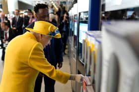 The Queen uses an Oyster card. Credit:  ANDREW MATTHEWS/POOL/AFP via Getty Images