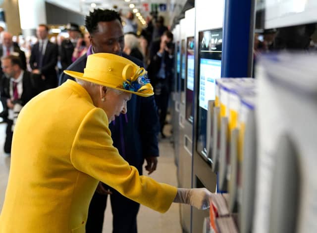 The Queen uses an Oyster card. Credit:  ANDREW MATTHEWS/POOL/AFP via Getty Images