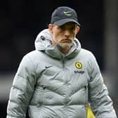 Thomas Tuchel, Manager of Chelsea,  during the Premier League match . (Photo by Michael Regan/Getty Images)