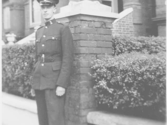 George Vulkan in his Coronation Uniform in 1953 (Credit: McCarthy Stone)