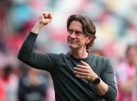 Brentford manager Thomas Frank. 