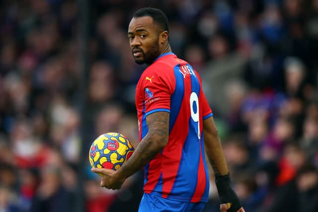  Jordan Ayew of Crystal Palace looks on during the Premier League match (Photo by Bryn Lennon/Getty Images)