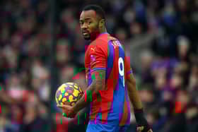 Jordan Ayew of Crystal Palace looks on during the Premier League match (Photo by Bryn Lennon/Getty Images)
