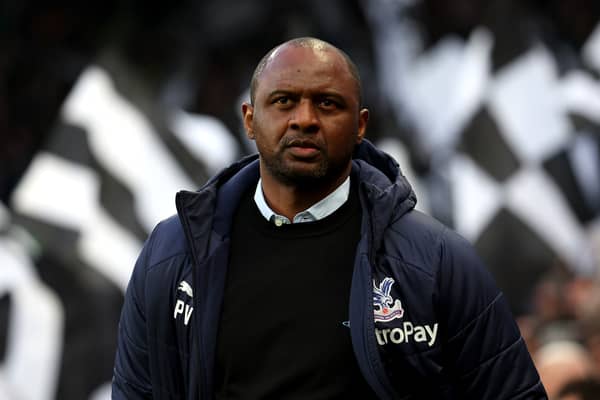 Crystal Palace boss Patrick Vieira. 