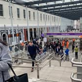 Paddington station was evacuated on the Elizabeth Line opening day. Photo: Liam Bruce