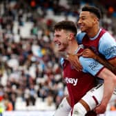 West Ham hope Declan Rice’s friendship with Jesse Lingard will lure the Man U winger back to east London. Credit: John Sibley - Pool/Getty Images