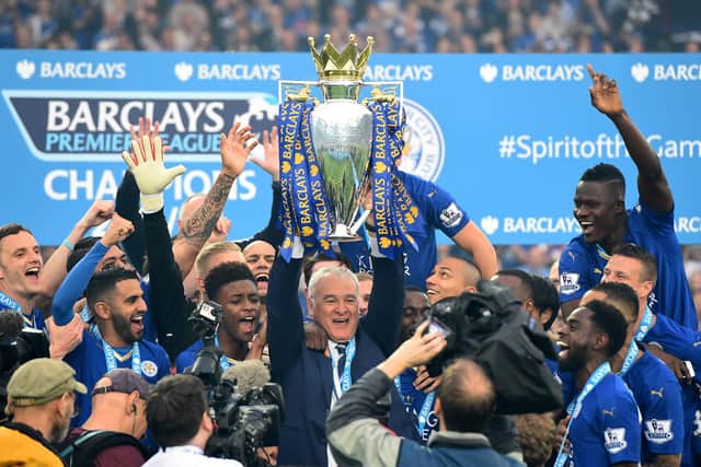 Claudio Ranieri won the Premier League with Leicester City.